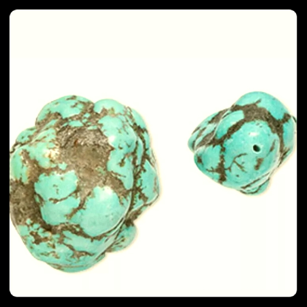 1PC Beautiful XL GEMSTONE Drilled 4 Jewelry Making